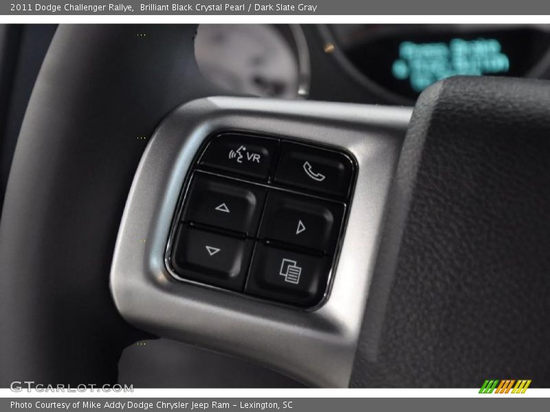 Controls of 2011 Challenger Rallye