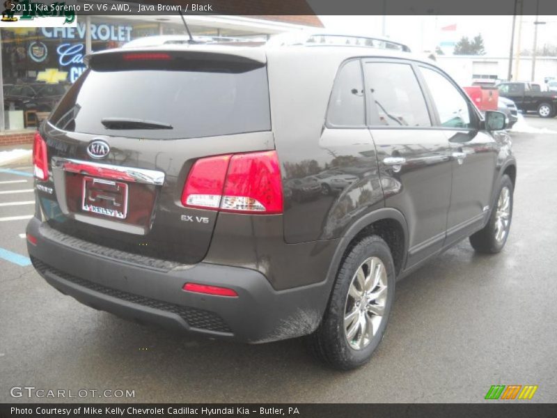 Java Brown / Black 2011 Kia Sorento EX V6 AWD