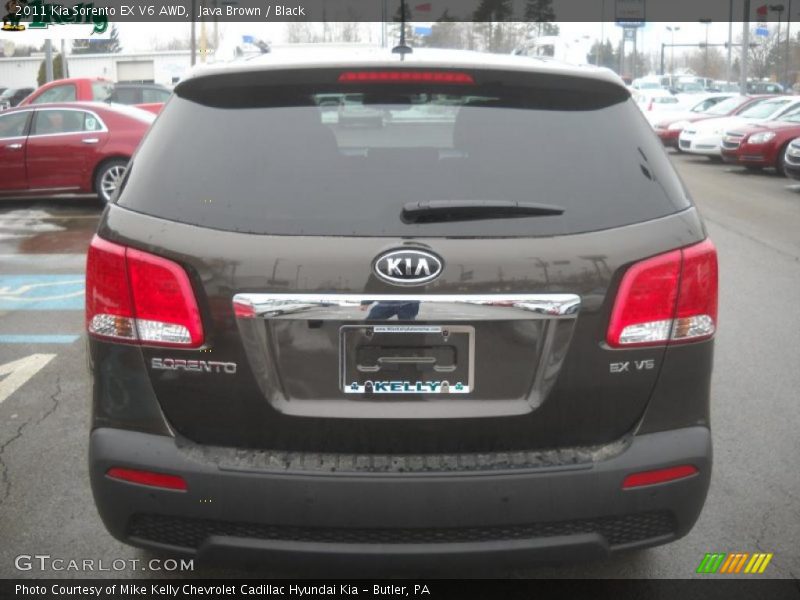 Java Brown / Black 2011 Kia Sorento EX V6 AWD