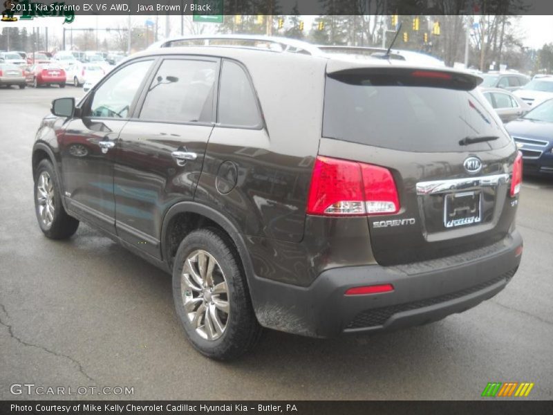 Java Brown / Black 2011 Kia Sorento EX V6 AWD