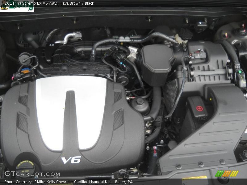 Java Brown / Black 2011 Kia Sorento EX V6 AWD