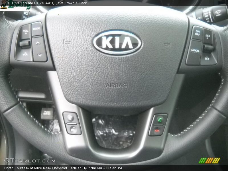 Java Brown / Black 2011 Kia Sorento EX V6 AWD