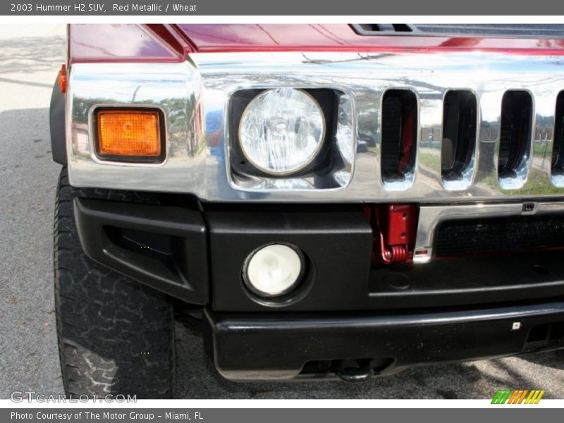 Red Metallic / Wheat 2003 Hummer H2 SUV