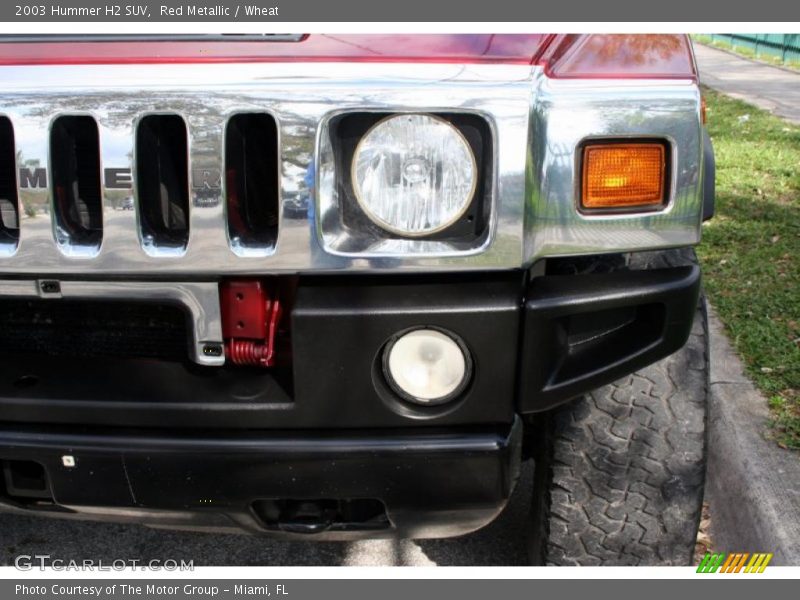 Red Metallic / Wheat 2003 Hummer H2 SUV