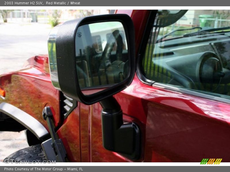 Red Metallic / Wheat 2003 Hummer H2 SUV