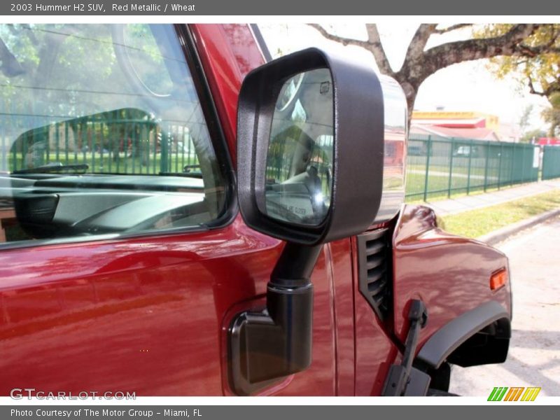 Red Metallic / Wheat 2003 Hummer H2 SUV