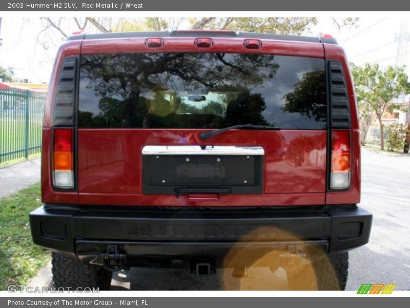 Red Metallic / Wheat 2003 Hummer H2 SUV