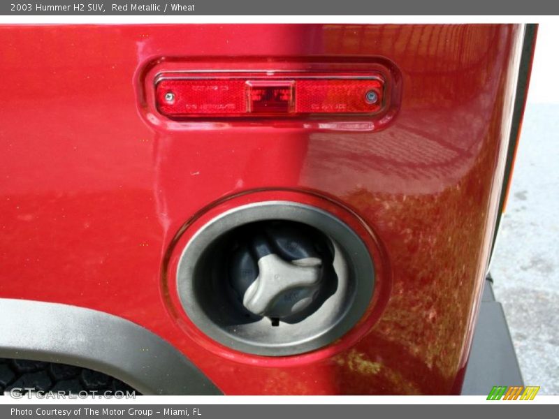 Red Metallic / Wheat 2003 Hummer H2 SUV