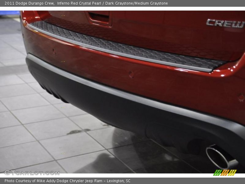 Inferno Red Crystal Pearl / Dark Graystone/Medium Graystone 2011 Dodge Durango Crew