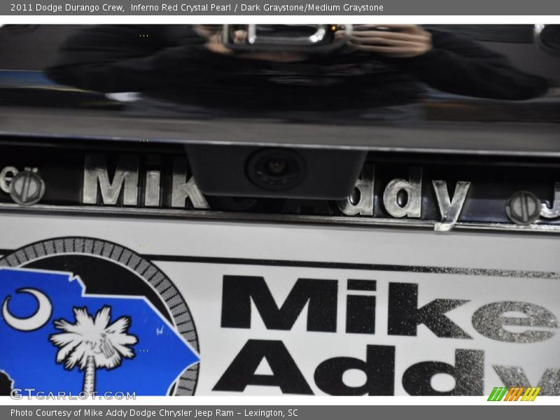 Inferno Red Crystal Pearl / Dark Graystone/Medium Graystone 2011 Dodge Durango Crew