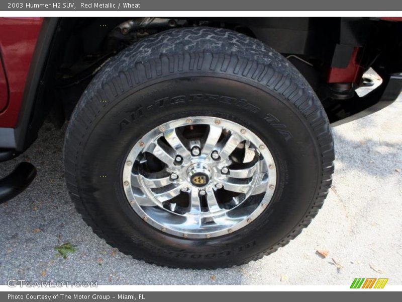 Red Metallic / Wheat 2003 Hummer H2 SUV