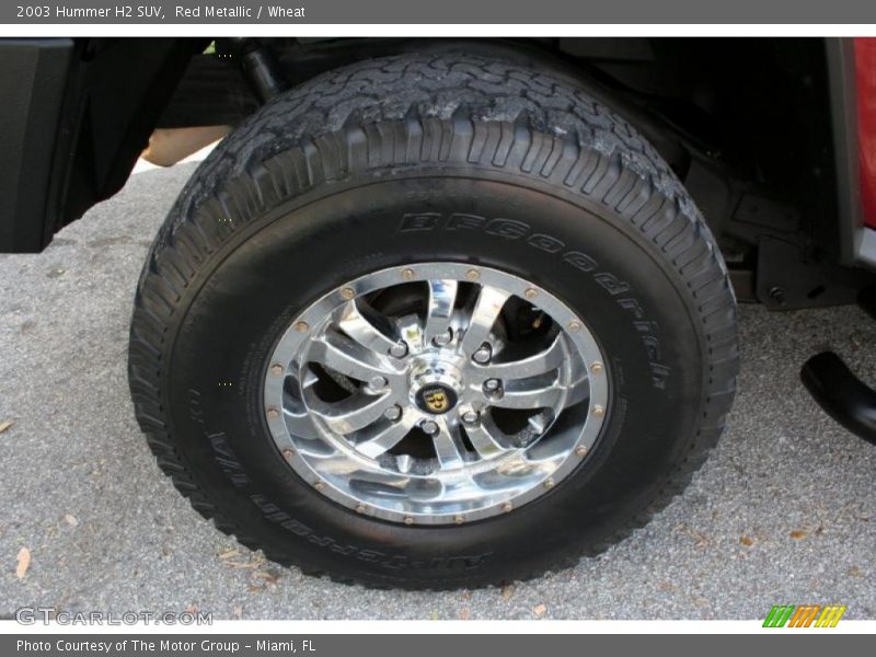 Red Metallic / Wheat 2003 Hummer H2 SUV
