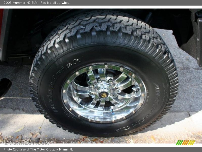 Red Metallic / Wheat 2003 Hummer H2 SUV