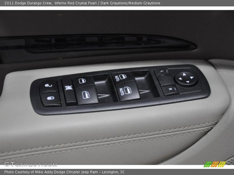 Inferno Red Crystal Pearl / Dark Graystone/Medium Graystone 2011 Dodge Durango Crew