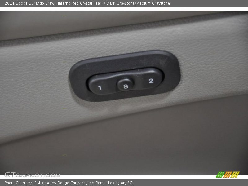 Inferno Red Crystal Pearl / Dark Graystone/Medium Graystone 2011 Dodge Durango Crew