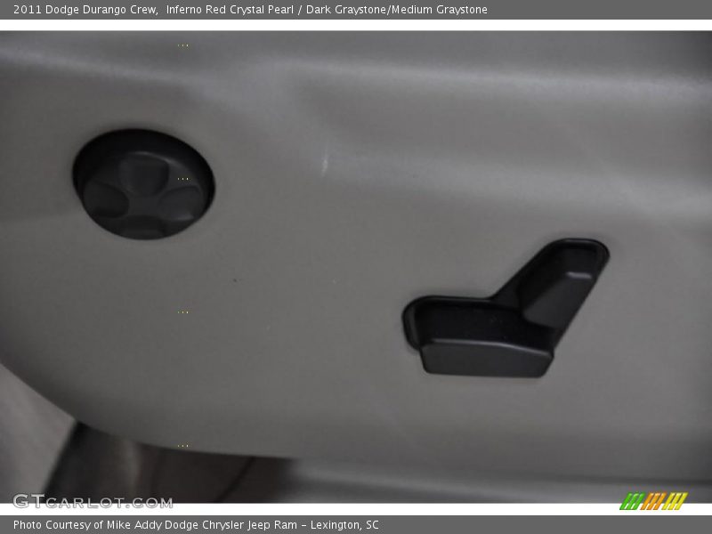 Inferno Red Crystal Pearl / Dark Graystone/Medium Graystone 2011 Dodge Durango Crew