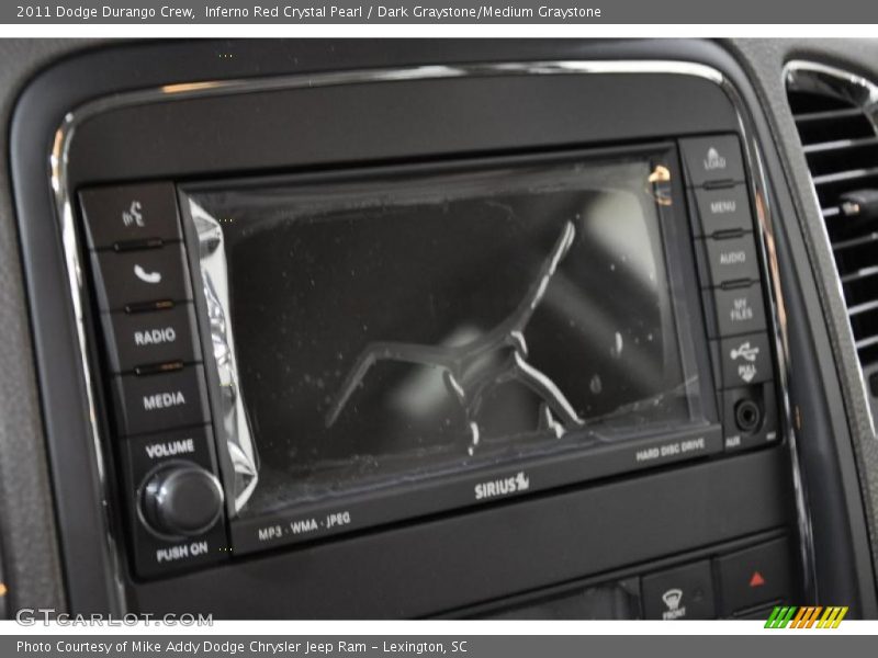 Inferno Red Crystal Pearl / Dark Graystone/Medium Graystone 2011 Dodge Durango Crew