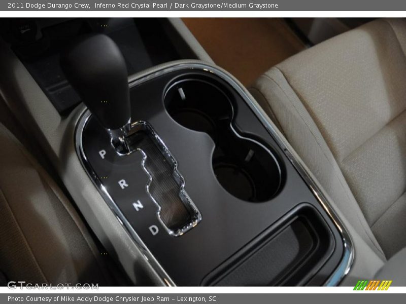 Inferno Red Crystal Pearl / Dark Graystone/Medium Graystone 2011 Dodge Durango Crew