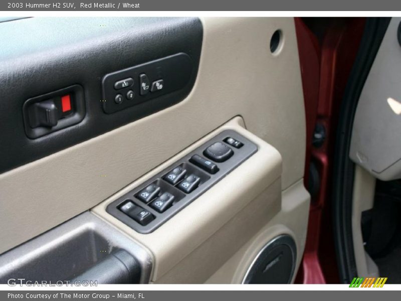 Red Metallic / Wheat 2003 Hummer H2 SUV