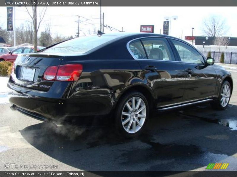 Obsidian Black / Cashmere 2007 Lexus GS 350 AWD