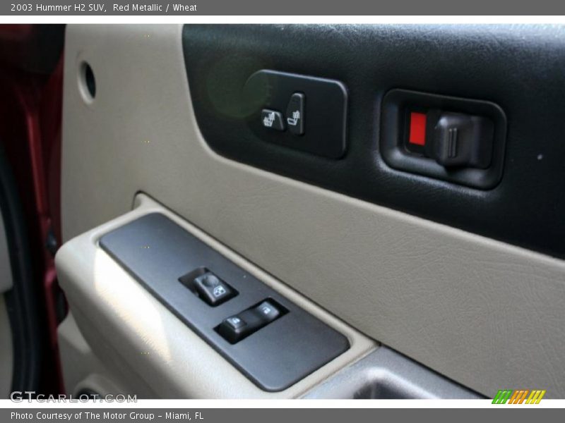 Red Metallic / Wheat 2003 Hummer H2 SUV