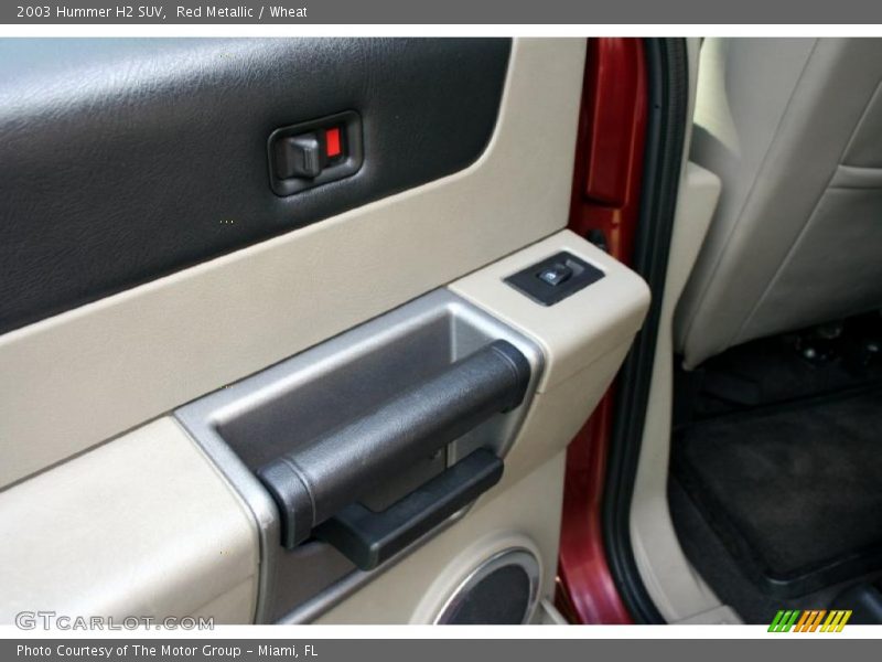 Red Metallic / Wheat 2003 Hummer H2 SUV