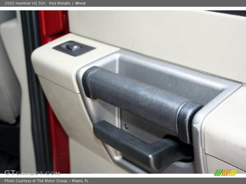 Red Metallic / Wheat 2003 Hummer H2 SUV