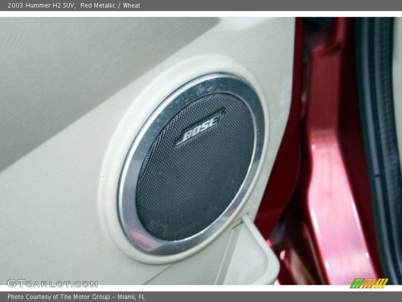 Red Metallic / Wheat 2003 Hummer H2 SUV