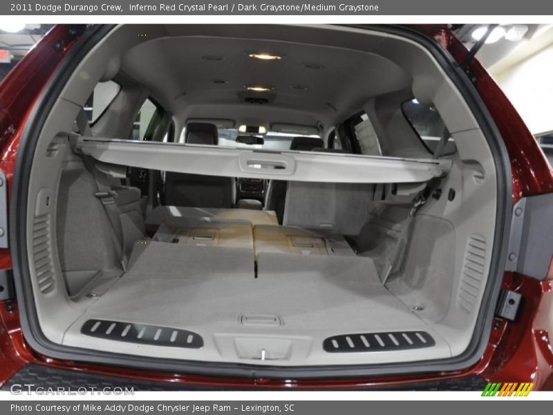 Inferno Red Crystal Pearl / Dark Graystone/Medium Graystone 2011 Dodge Durango Crew