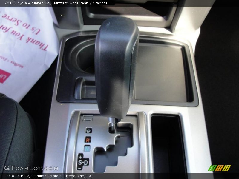 Blizzard White Pearl / Graphite 2011 Toyota 4Runner SR5