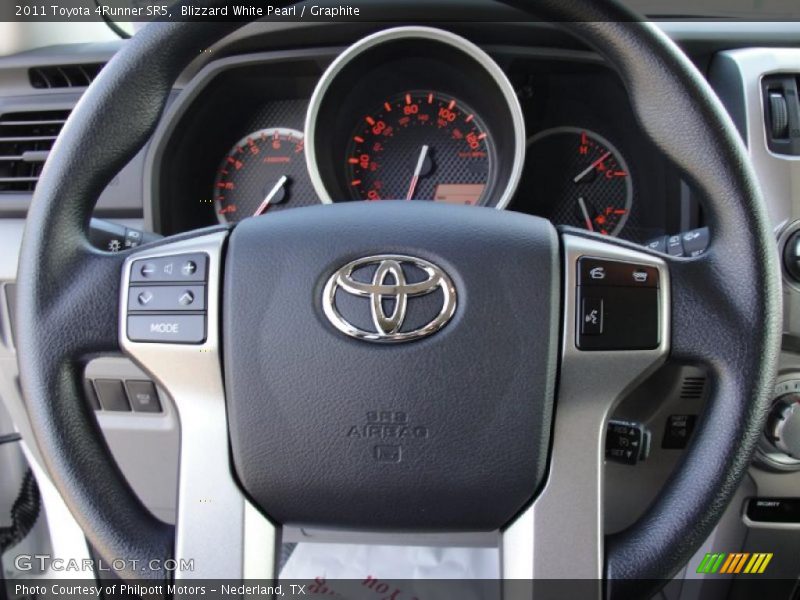 Blizzard White Pearl / Graphite 2011 Toyota 4Runner SR5