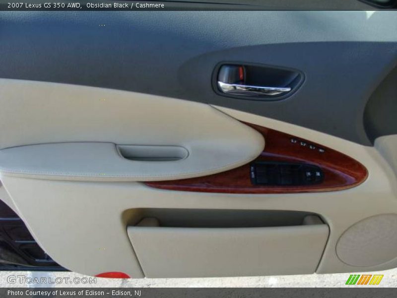Obsidian Black / Cashmere 2007 Lexus GS 350 AWD