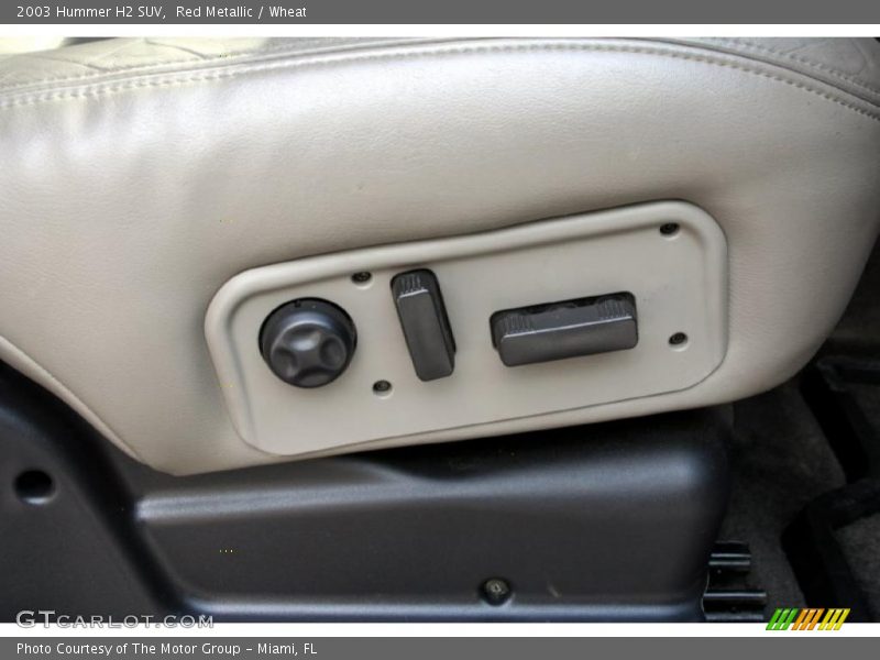 Red Metallic / Wheat 2003 Hummer H2 SUV