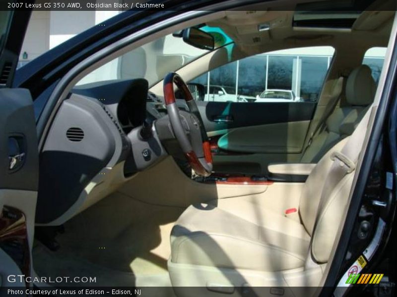 Obsidian Black / Cashmere 2007 Lexus GS 350 AWD