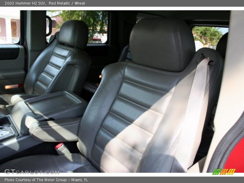 Red Metallic / Wheat 2003 Hummer H2 SUV