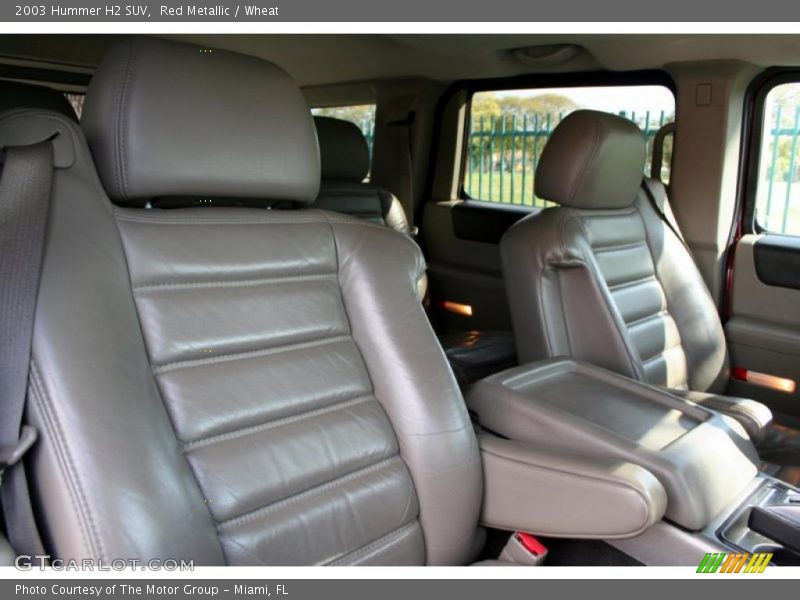 Red Metallic / Wheat 2003 Hummer H2 SUV