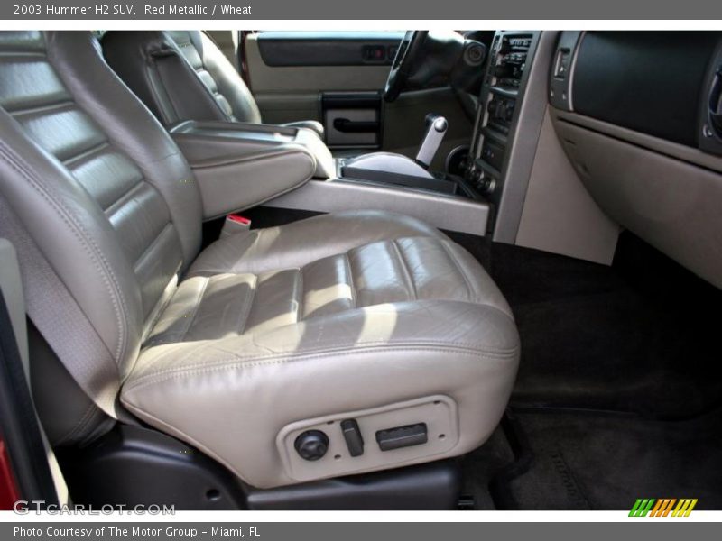 Red Metallic / Wheat 2003 Hummer H2 SUV