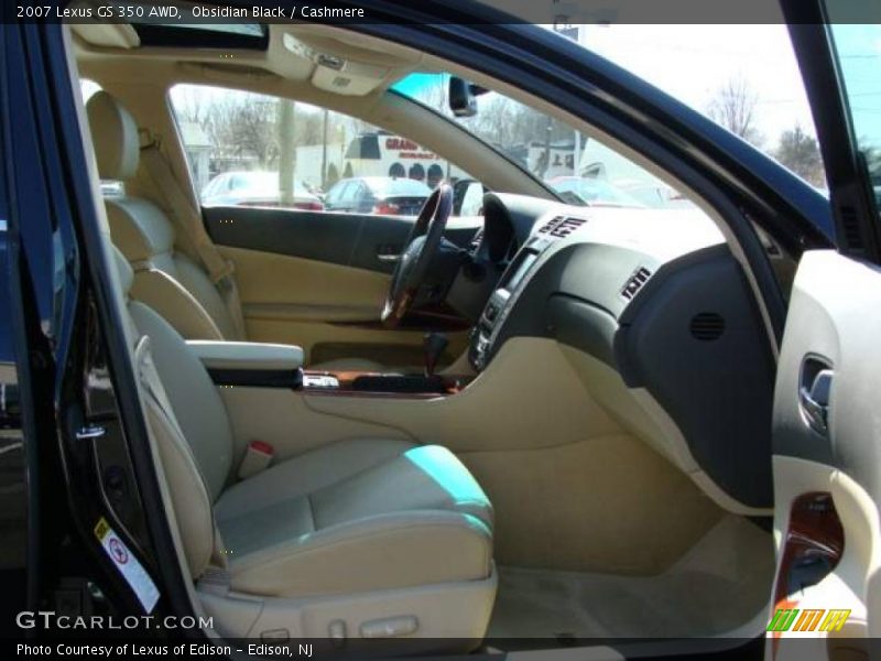 Obsidian Black / Cashmere 2007 Lexus GS 350 AWD