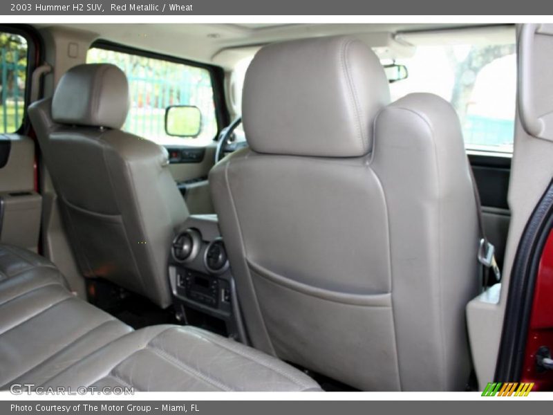 Red Metallic / Wheat 2003 Hummer H2 SUV