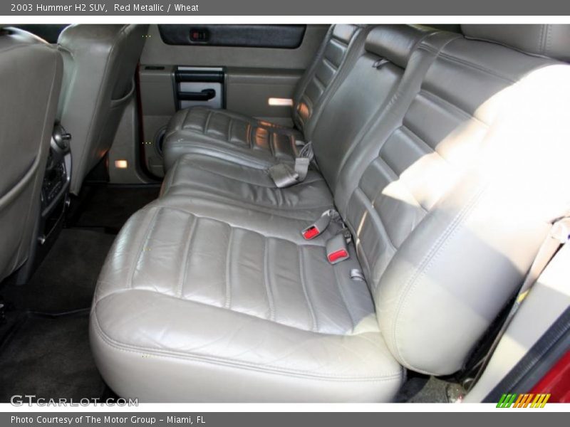 Red Metallic / Wheat 2003 Hummer H2 SUV