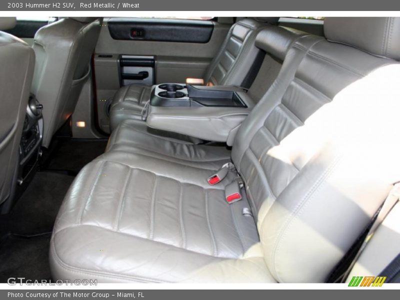 Red Metallic / Wheat 2003 Hummer H2 SUV