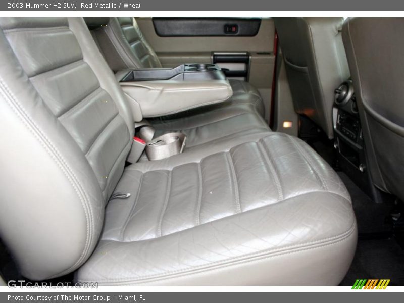 Red Metallic / Wheat 2003 Hummer H2 SUV