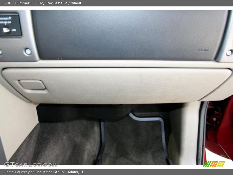 Red Metallic / Wheat 2003 Hummer H2 SUV