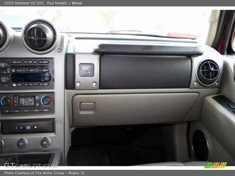 Red Metallic / Wheat 2003 Hummer H2 SUV