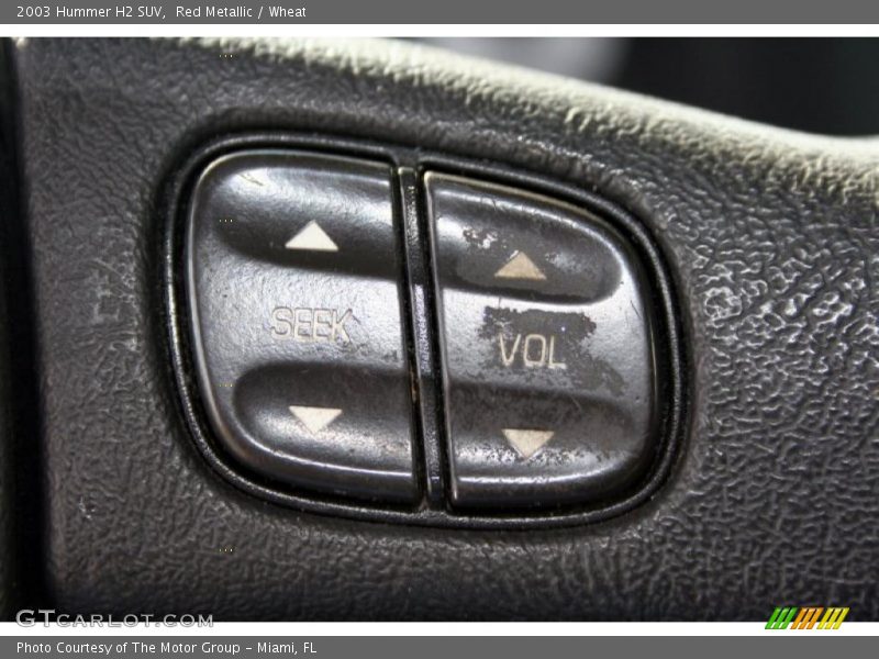 Red Metallic / Wheat 2003 Hummer H2 SUV