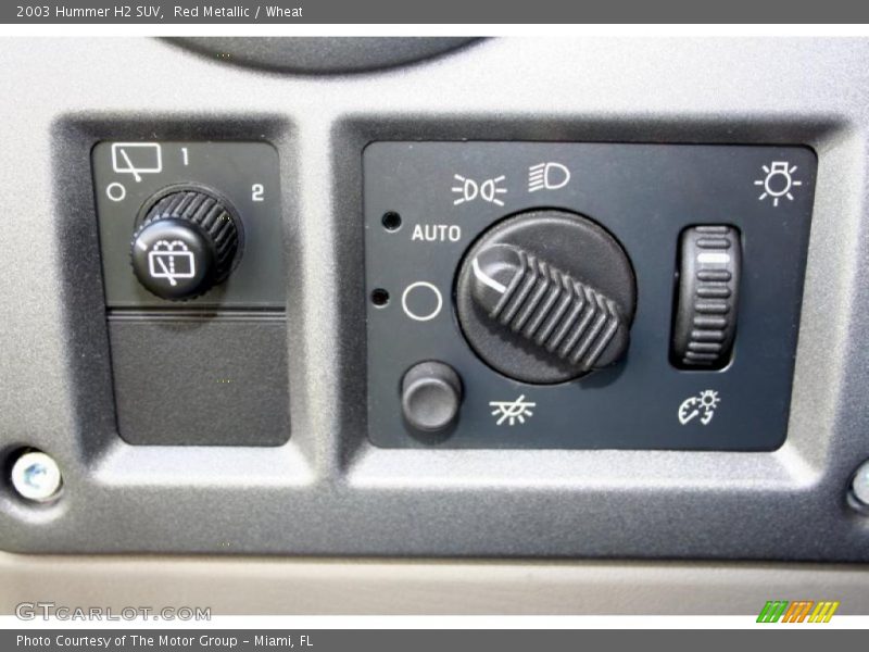 Red Metallic / Wheat 2003 Hummer H2 SUV