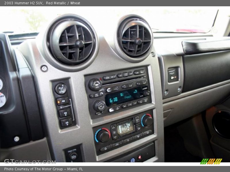 Red Metallic / Wheat 2003 Hummer H2 SUV