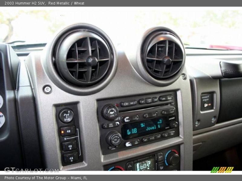 Red Metallic / Wheat 2003 Hummer H2 SUV