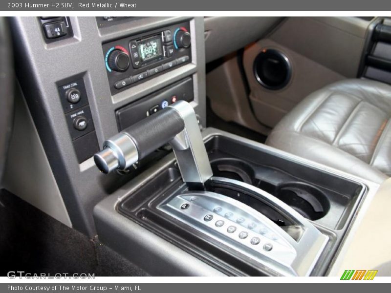 Red Metallic / Wheat 2003 Hummer H2 SUV