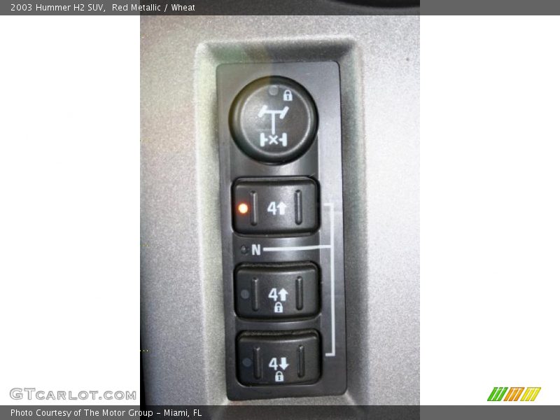 Red Metallic / Wheat 2003 Hummer H2 SUV